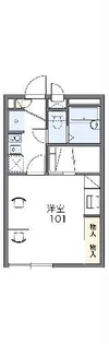 レオパレスエスペランサC【1階】の間取り