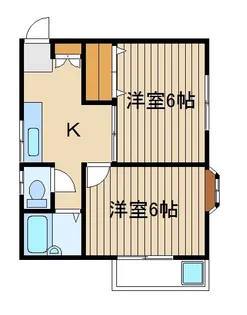 ハイツJ【2階】の間取り