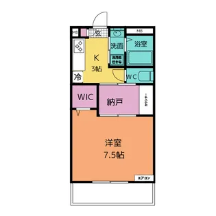 ロイヤルグランコート津【3階】の間取り