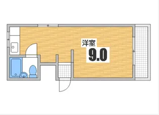 トリムビル【1階】の間取り