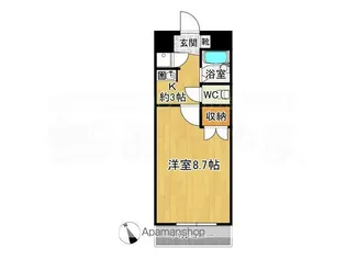 第5筑水ビル【3階】の間取り