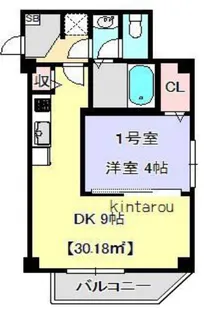 フェリーチェ東中山【3階】の間取り