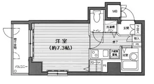 グランド・ガーラ横浜関内【10階】の間取り