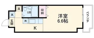 リュヴァン豊中柴原【2階】の間取り