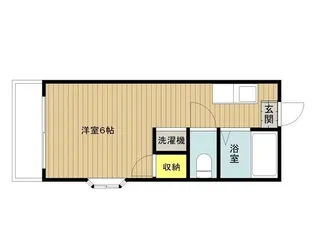 フラワーハイツ【3階】の間取り