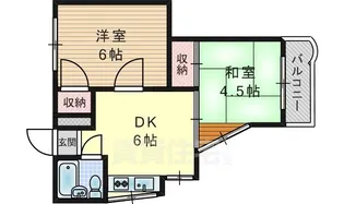 清野マンション【4階】の間取り