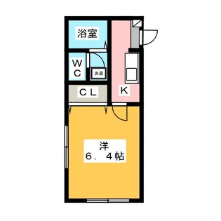 第3グリーンハイツ【2階】の間取り