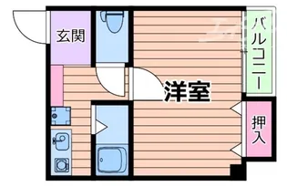 Elvita阪急上新庄【4階】の間取り