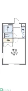 レオパレスラプラス【1階】の間取り