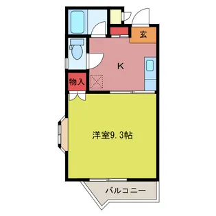 ルミネ松本【3階】の間取り
