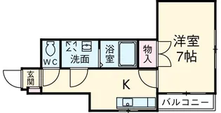 ルミエール【1階】の間取り