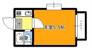 チェルシーハイム【2階】の間取り