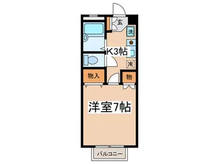 リヴェール調布【1階】の間取り