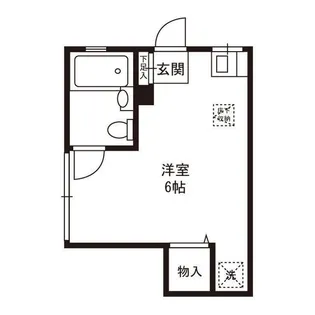 パークアレイ井荻【1階】の間取り