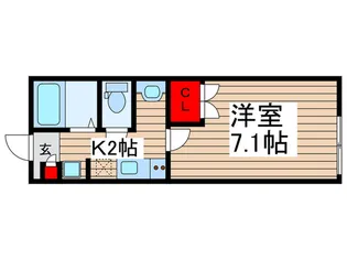 セナ船橋【1階】の間取り