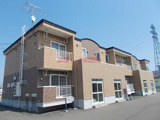 北海道北斗市中野通2【アパート】の外観