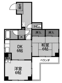 クレバーズハイム王子【4階】の間取り