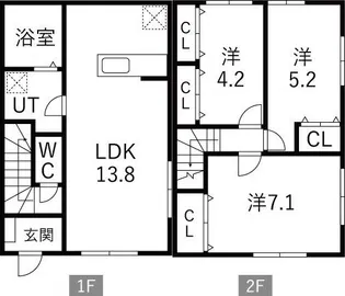 Lumi IIの間取り