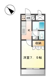 Melody Court【2階】の間取り