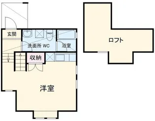バニービーチ【2階】の間取り