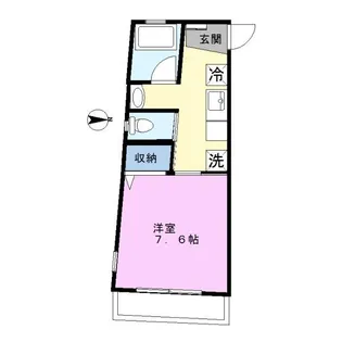 エスペランサ【1階】の間取り