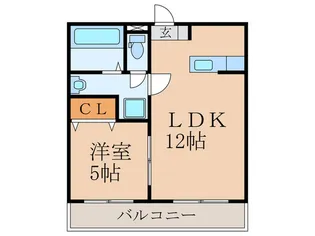 サンフィールド【2階】の間取り