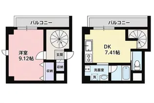 伊丹中央マンションの間取り