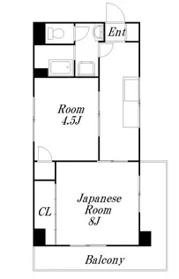 ニュー三浦マンション【5階】の間取り