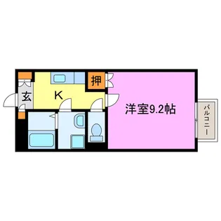ツインクルフジC棟・D棟【2階】の間取り