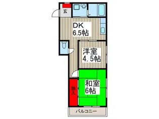 フリーポート ミナミ【3階】の間取り