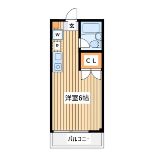 ウィンコーポ北野【2階】の間取り