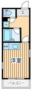 パルス鶴見中央1【1階】の間取り