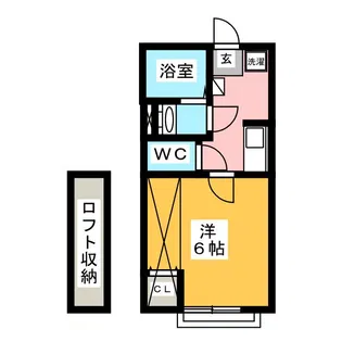 グランディール小机【1階】の間取り