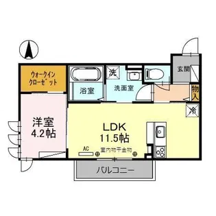 noelle(ノエル)【2階】の間取り