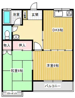 メゾン花巧房III【2階】の間取り