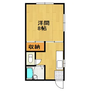 スターハイツ【2階】の間取り