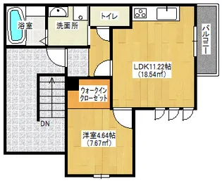 シーサイドコート【3階】の間取り