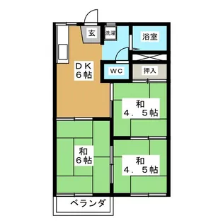 フォーブル和【2階】の間取り