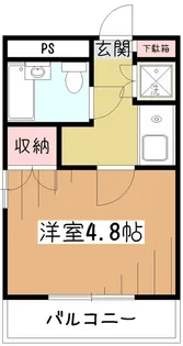 ワコーレ東村山【1階】の間取り