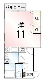 アムール伊興【2階】の間取り