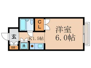 岡本マンション【3階】の間取り
