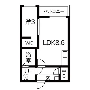 MOVE岩塚【1階】の間取り