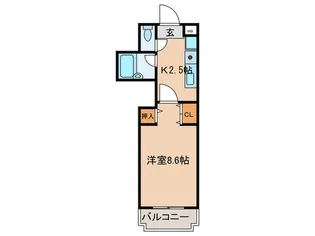 グランフォーレII【2階】の間取り