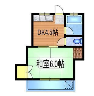 Tフラッツ【1階】の間取り