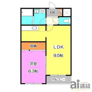 メゾン・ド・大塚【3階】の間取り