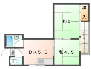 プチメゾン香里園【3階】の間取り