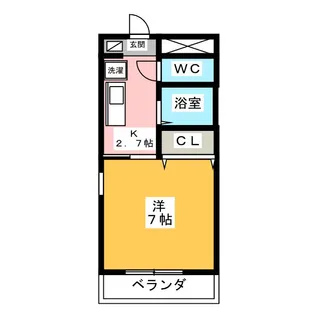 UMSビル【6階】の間取り