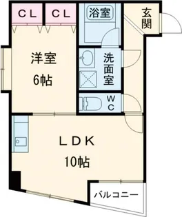 エフピーサンガーデン【5階】の間取り