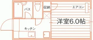 コーポプチI【1階】の間取り