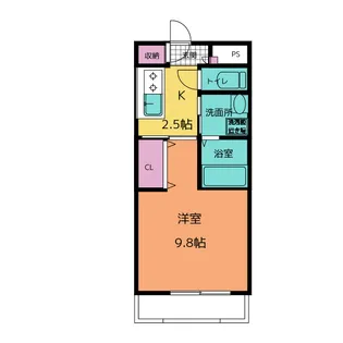 DoBoa 山城 B棟【2階】の間取り
